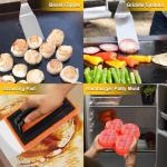 132PC Heavy Duty Griddle Accessories Set