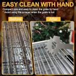 Bristle-Free BBQ Grill Scraper - Ideal Gift for Men