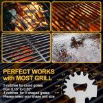 Bristle-Free BBQ Grill Scraper - Ideal Gift for Men