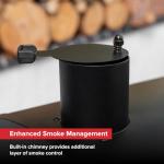 Nexgrill 29" Charcoal Grill with Side Shelf