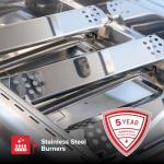 Nexgrill 3-Burner Stainless Steel Gas Grill