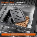 MAISON HUIS Outdoor Electric Smoker with Meat Probe