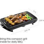 Chefman Electric Indoor Grill - Smokeless & Adjustable