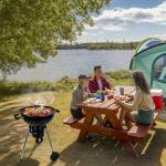 HOSBITIA 17" Portable Charcoal Kettle Grill