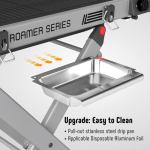 Feasto Portable Propane Grill with Folding Cart