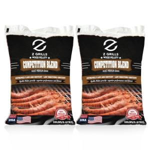 Z GRILLS 100% Natural Hardwood BBQ Pellets, 40lbs