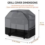 Heavy Duty 76-Inch BBQ Grill Cover