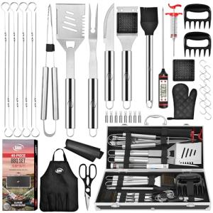 Kaluns 40-Piece Heavy Duty BBQ Accessories Set