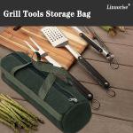 Linuorise Thick Grill Tool Storage Bag