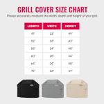 Grillman 60 Inch Waterproof BBQ Grill Cover