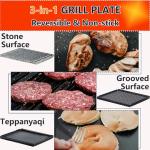 GIVENEU 1200W Electric Indoor Raclette Grill