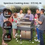 Z GRILLS 8-in-1 Wood Pellet Grill Smoker