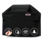 Heavy-Duty Waterproof BBQ Grill Cover - Black