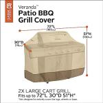 Classic Accessories Veranda 72 Inch Grill Cover
