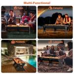 Bearfire Charcoal Grills - 2 Pack Portable Set