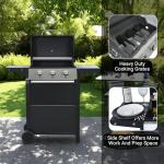 Endark 3-Burner Propane Grill with Built-In Thermometer
