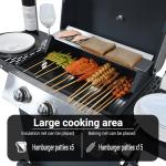 Endark 3-Burner Propane Grill with Built-In Thermometer