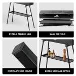 WILLBBQ Portable Charcoal Hibachi Grill for Outdoor Fun