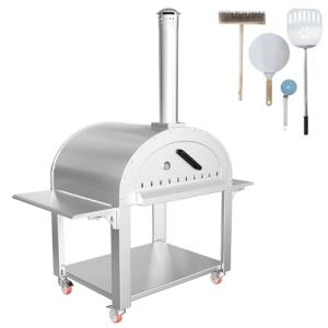 46 Inch Dual Fuel Pizza Oven for Outdoor Fun