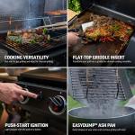Char-Griller 3-in-1 Gas Charcoal Grill Smoker