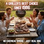 Del Bravo Charcoal Briquettes – 8 lb Natural Fuel