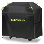 TOPCROWN Waterproof BBQ Grill Cover 45"-75