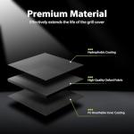 TOPCROWN Waterproof BBQ Grill Cover 45"-75