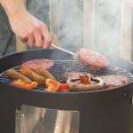 Realcook Vertical Charcoal Smoker and Grill Combo