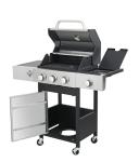 3-Burner Propane BBQ Grill with Side Burner