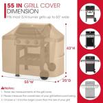 Unicook 55 Inch Heavy Duty BBQ Grill Cover