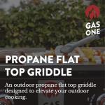 GasOne 28-Inch Foldable Propane Griddle Grill