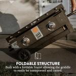 GasOne 28-Inch Foldable Propane Griddle Grill