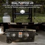 GasOne 28-Inch Foldable Propane Griddle Grill
