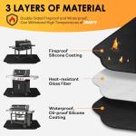Olforce Waterproof Grill Cover and Mat for 48" Grills