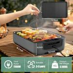 Amornest Electric Smokeless Indoor Grill 1100W