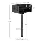 Ash & Ember Charcoal Grill with Adjustable Grate