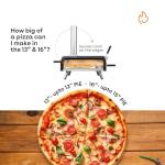 Stoke 16 Inch Portable Wood Pellet Pizza Oven