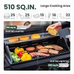 2-in-1 Propane BBQ Grill and Flat Top Griddle