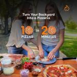 Stoke 16 Inch Portable Wood Pellet Pizza Oven