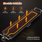 COSTWAY 35.5” Electric Teppanyaki Grill for BBQ