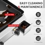 Bonnlo Portable 4 Burner Propane Griddle Grill