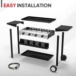 Bonnlo Portable 4 Burner Propane Griddle Grill