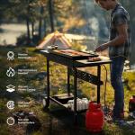 Bonnlo Portable 4 Burner Propane Griddle Grill