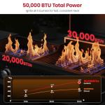 Laudlife 5-Burner Propane Grill with Griddle