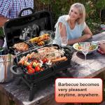 BQCuker Portable Charcoal Grill for Outdoor Fun
