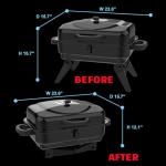 BQCuker Portable Charcoal Grill for Outdoor Fun