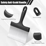 Stainless Steel Grill and Griddle Scraper Tool