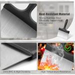 Stainless Steel Grill and Griddle Scraper Tool