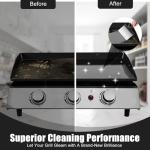 Stainless Steel Grill and Griddle Scraper Tool