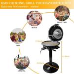 Techwood 1600W Portable Electric BBQ Grill